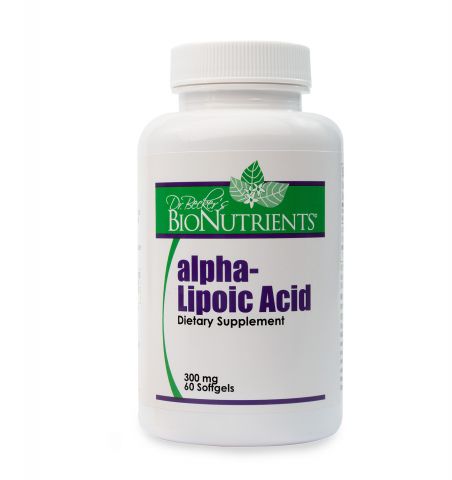 Alpha Lipoic Acid, 300mg, 60 Softgels